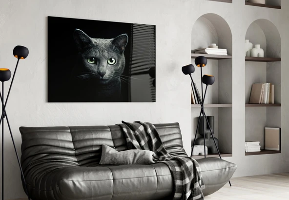 Kedi Cam Tablo - Resim 4