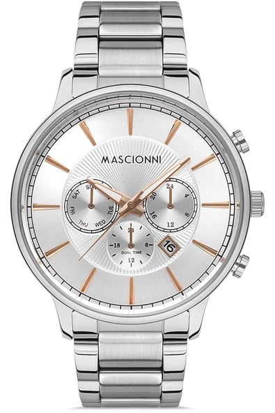 mascionni M.1.2002A.01 METAL ERKEK KOL SAATİ ürün görseli 1