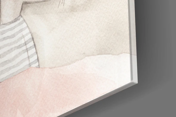 Sevimli Fare Cam Tablo - Resim 7