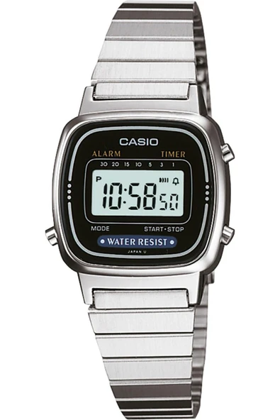 Casio La670wa-1df Retro Vintage Dijital Kadın Saat ürün görseli 1