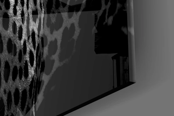 Leopar Cam Tablo - Resim 7