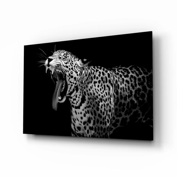 Leopar Cam Tablo ürün görseli 1