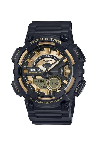 Casio Aeq-110bw-9a Analog/Dijital Erkek Kol Saati ürün görseli 1