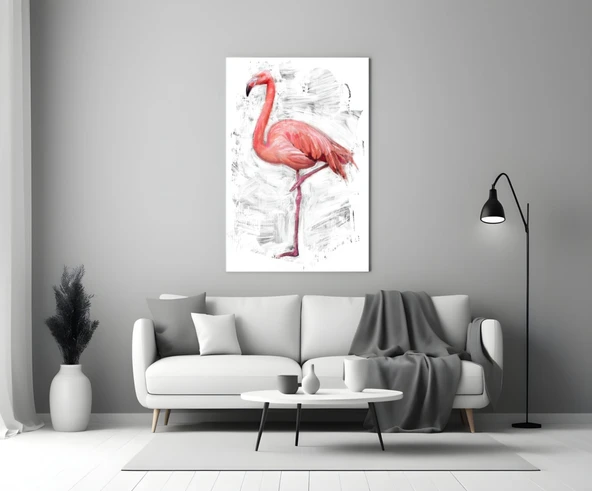 Flamingo Cam Tablo - Resim 3