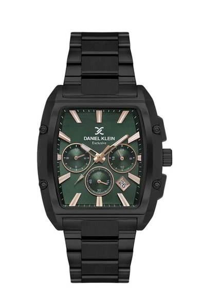 Daniel Klein Dk.1.13801-4 Exclusive Tüm Fonksiyonları Aktif Suya Dayanıklı Çelik Kaplama Siyah Erkek ürün görseli 1