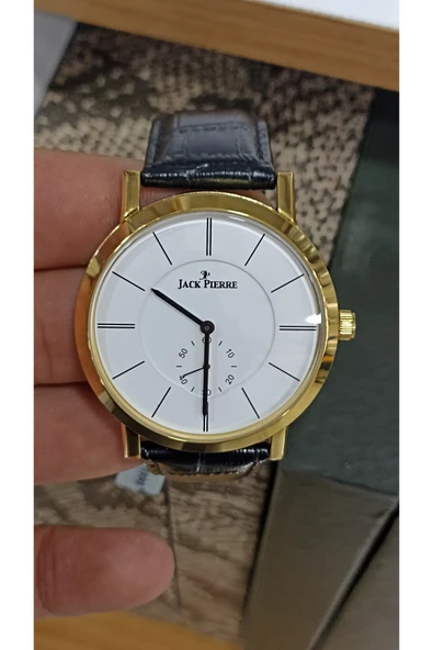 JACK PIERRE Jack Pıerre klasik kol saati - Resim 4