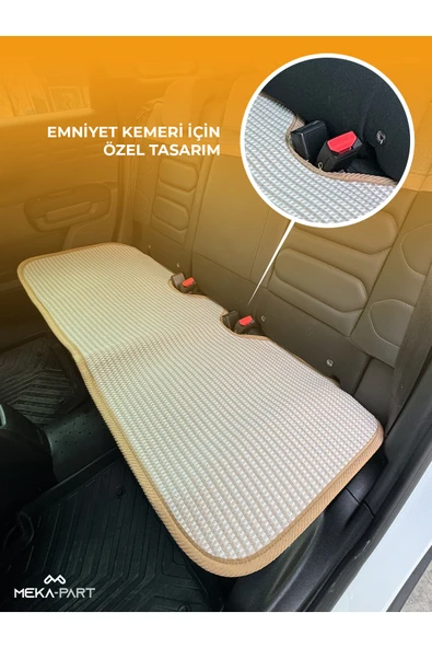 Meka Part Oto Koltuk Kilimi Tekli Oto Kilim Universal Kılıf 1 Parça Serme Arka Koltuk İçin ürün görseli 1