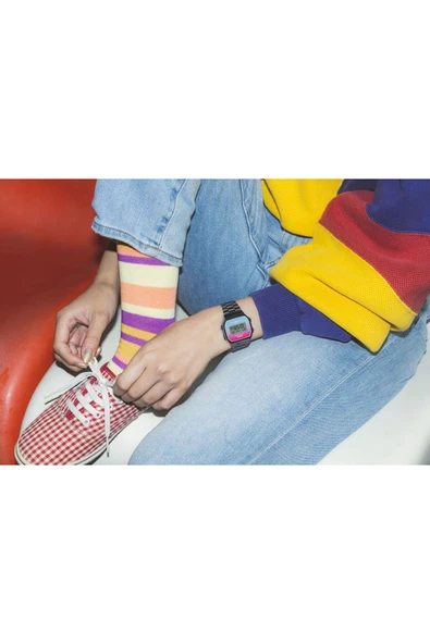 Casio Retro A168WERB-2ADF Unisex Kol Saati - Resim 4