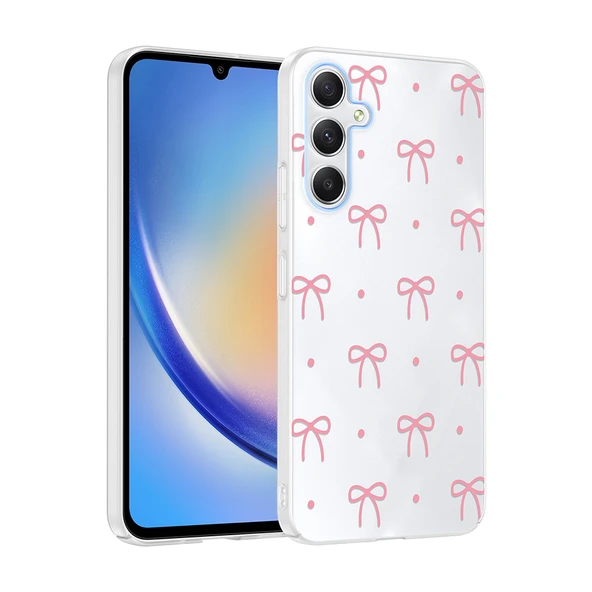 Galaxy S25 FE Kılıf Kamera Korumalı Canlı Lüx Desenli Klip Sert Kapak ürün görseli 1