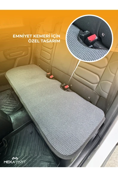 Meka Part Oto Koltuk Kilimi Tekli Oto Kilim Universal Kılıf 1 Parça Serme Arka Koltuk İçin ürün görseli 1