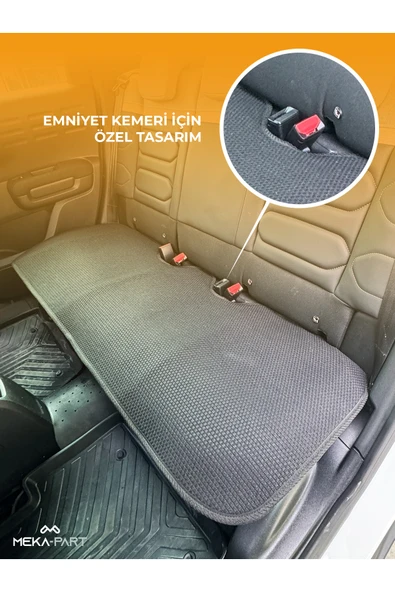 Meka Part Oto Koltuk Kilimi Tekli Oto Kilim Universal Kılıf 1 Parça Serme Arka Koltuk İçin ürün görseli 1