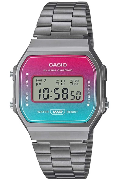 Casio Retro A168WERB-2ADF Unisex Kol Saati - Resim 2