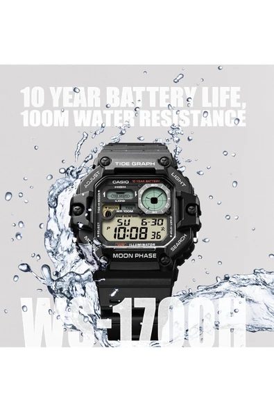 Casio Ws-1700H-1Avdf Erkek Kol Saati - Resim 3