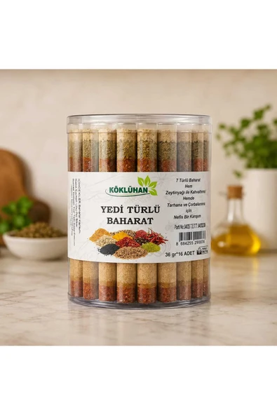 aleyna baharat 7 Türlü Baharat 36gr * 16 adet ürün görseli 1
