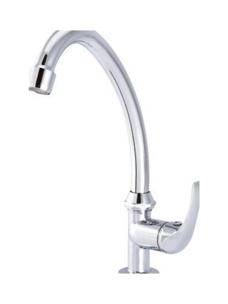 GMS Sırma Tek Girişli Mermer Üstü Lavabo Bataryası SR234 ürün görseli 1