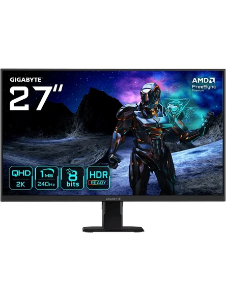 Gigabyte GS27Q X 27" 1 ms 2K IPS 240 Hz Oyuncu Monitörü Outlet ürün görseli 1