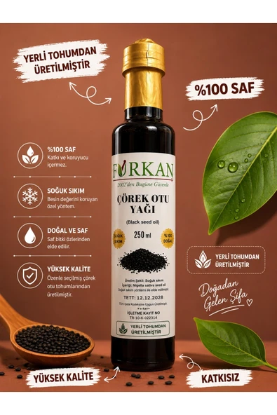 Famy Furkan Çörekotu Yağı 250ml ürün görseli 1