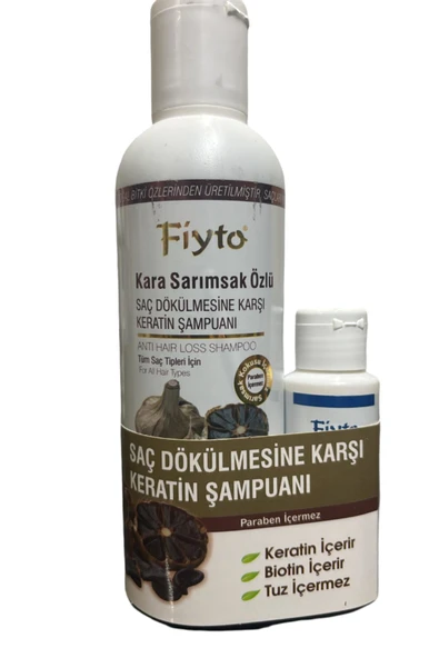 Fiyto Kara Sarımsak Özlü Şampuan - Resim 2