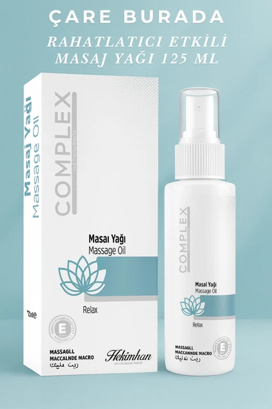 Hekimhan Complex Relax Masaj Yağı 125 Ml ürün görseli 1