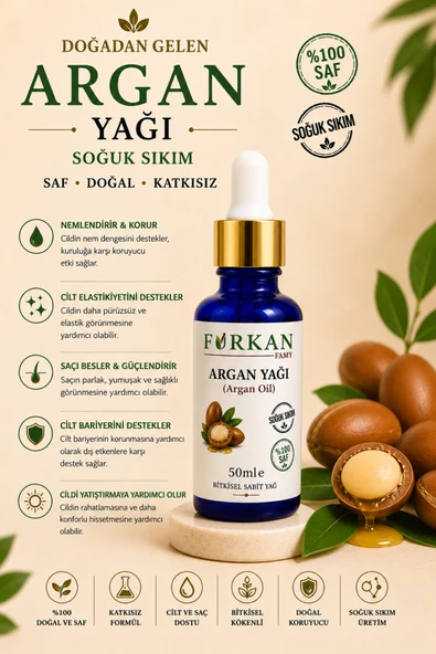 Famy Furkan Argan Yağı 50ml ürün görseli 1