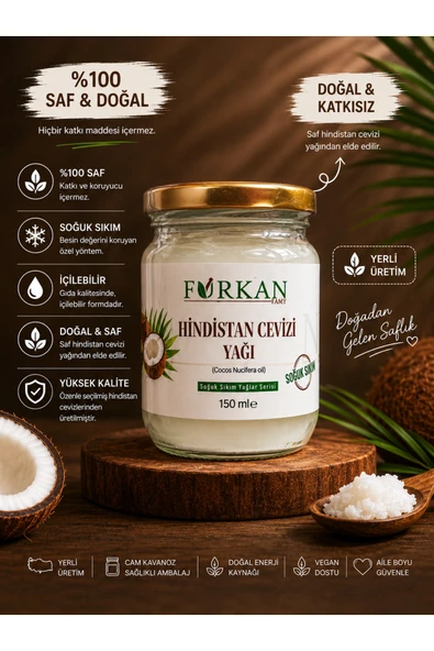 Famy Furkan Hindistan Cevizi Yağı 150ml ürün görseli 1