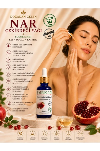 Famy Furkan Nar Çekirdeği Yağı 50ml - Resim 2
