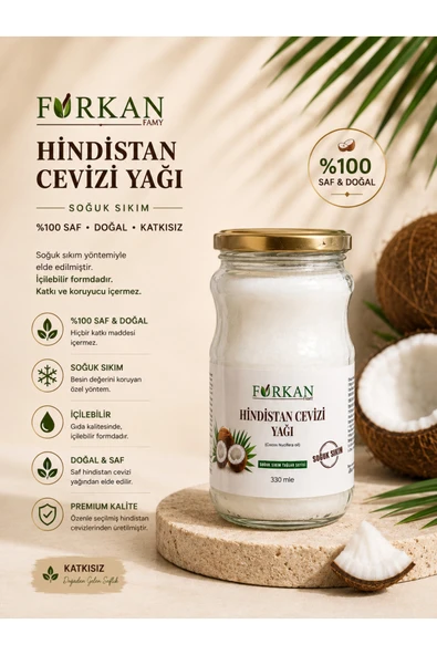 Famy Furkan Hindistan Cevizi Yağı 330ml ürün görseli 1