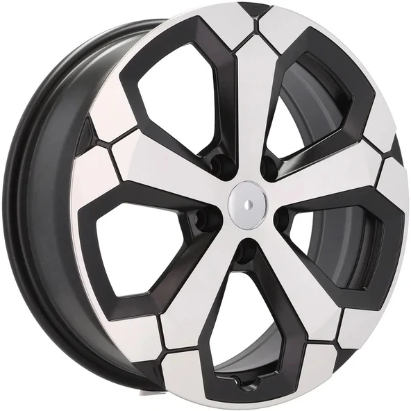 6.5 X 16 BKY-1274 5X114.3 ET40 66.1 BLACK MACHINED XL ürün görseli 1