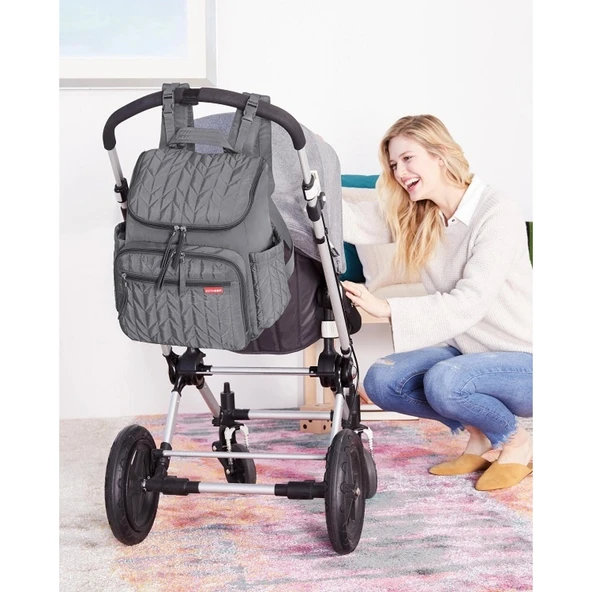 Skip Hop Forma Sırt Çantası Grey - Resim 4