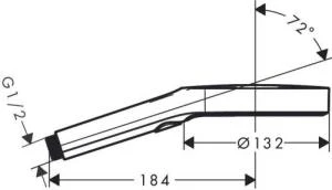 hansgrohe Rainfinity 130 3j.El Duşu Ecos. Krom - Resim 2