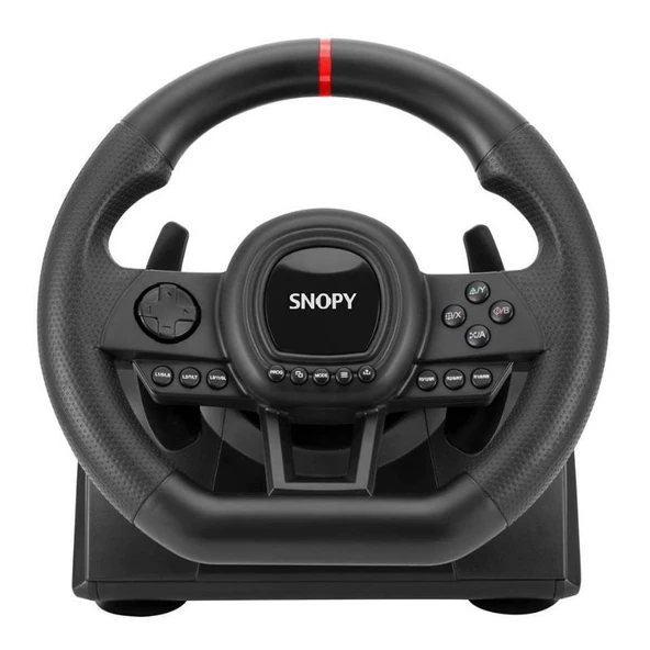 Snopy V30 USB Yarış Direksiyonu Seti - Resim 3