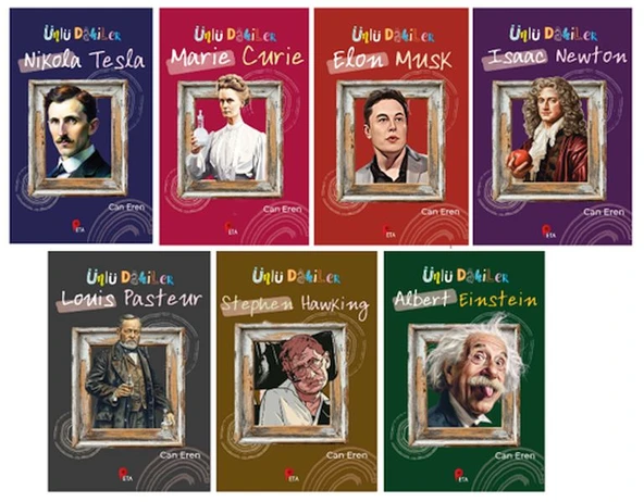 Ünlü Dahiler Seti 7 Kitap ürün görseli 1