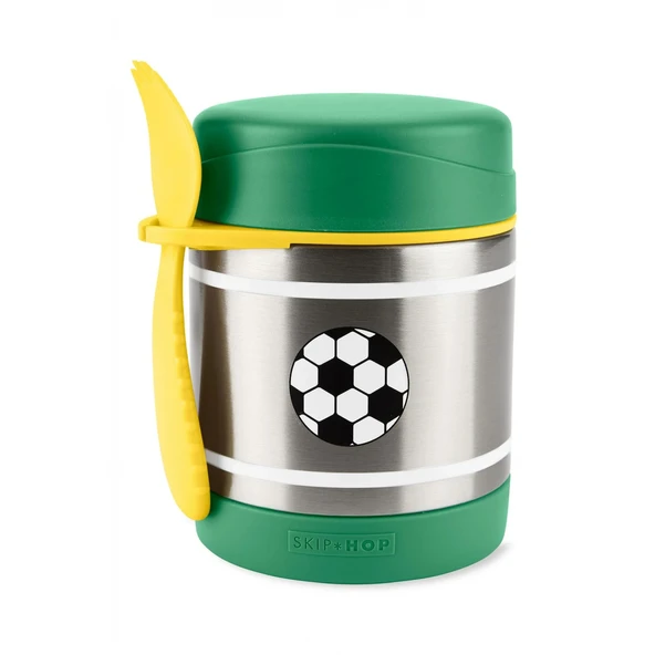 Skip Hop Zoo Paslanmaz Çelik Termos 325 Ml Futbol ürün görseli 1