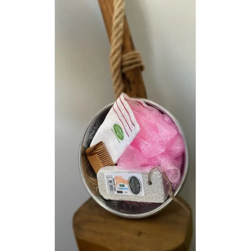 Damat Gelin Hamam Seti 6'Lı Set - Resim 3