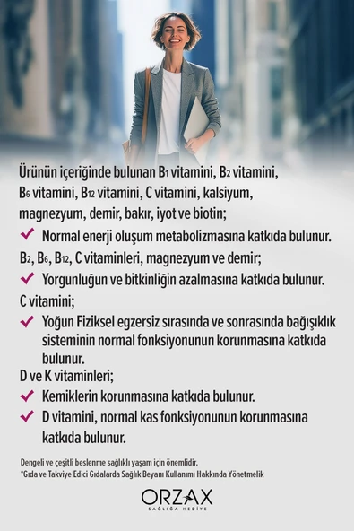 Ocean Daily One Energy 30 Tablet - Resim 4