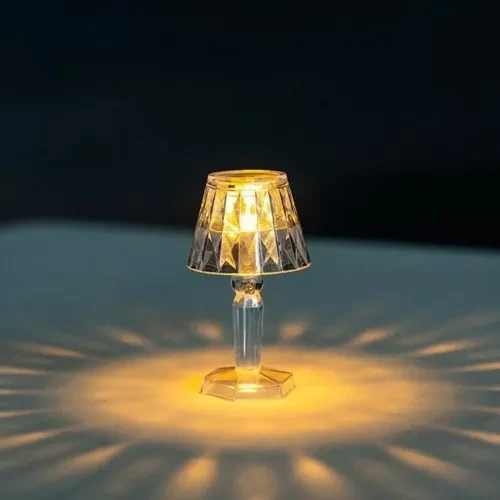 Dekoratif Pilli LED Masa Lambası 12'Li - Resim 5