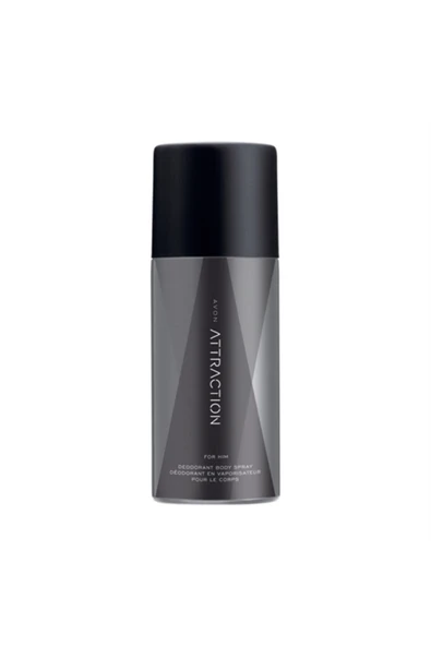AVON Attraction Erkek Sprey Deodorant 150 Ml ürün görseli 1