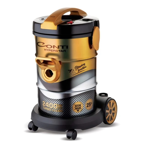 Conti CS-250 Hyperstar Kazanlı Elektrikli Süpürge - Resim 3