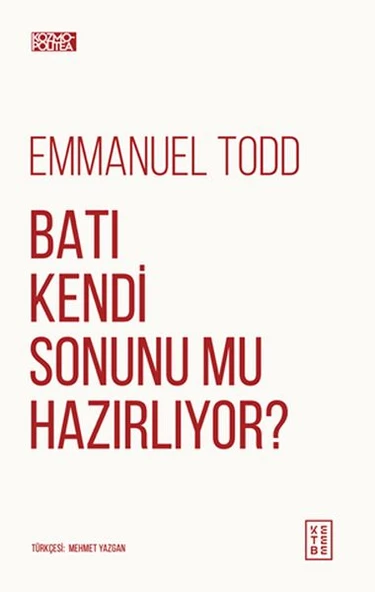 Batı Kendi Sonunu Mu Hazırlıyor? ürün görseli 1