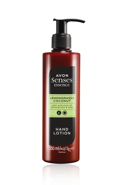 AVON Senses Essence Lemongrass & Coconut Limon Otu Ve Hindistan Cevizi El Losyonu 250 Ml. ürün görseli 1