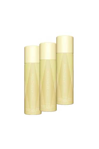 AVON Attraction Kadın Deodorant 75 ml 3 adet ürün görseli 1