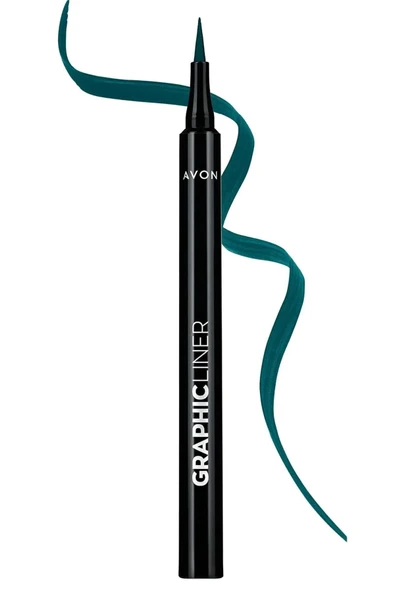 AVON Graphic Liner Likit Eyeliner Sea Emerald ürün görseli 1