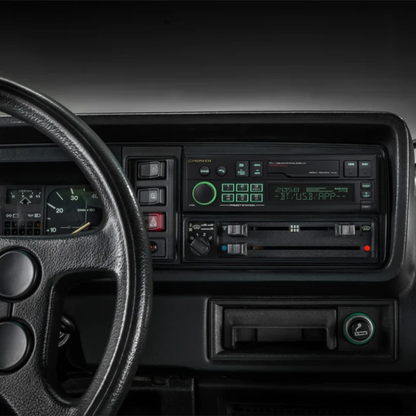 Pıoneer SXT-C10PS Retro Bluetooth USBli Oto Teyp - Resim 7