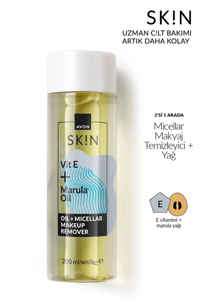 AVON SK!N Micellar Makyaj Temizleyici + Yağı 200 Ml. ürün görseli 1