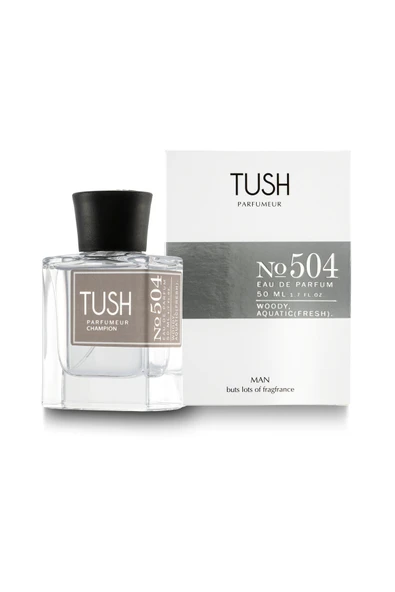 TUSH 504 Invictus Woody Aquatic Fresh Man Erkek Parfümü Edp 50 Ml ürün görseli 1