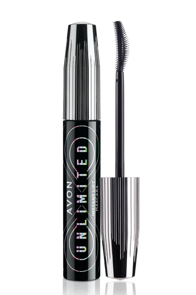 AVON Unlimited Kirpiklere Kalkık Görünüm Veren Maskara 10 Ml. Blackest Black ürün görseli 1