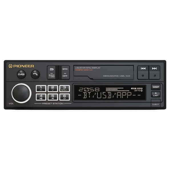 Pıoneer SXT-C10PS Retro Bluetooth USBli Oto Teyp - Resim 3