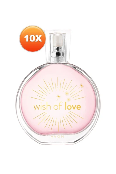 AVON Wish Of Love Kadın Parfüm Edt 50 ml 10'lu Set 5050000103404 ürün görseli 1