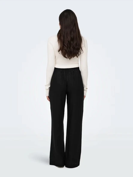 Only 15374187 Kadin Pantolon - Siyah - Resim 3