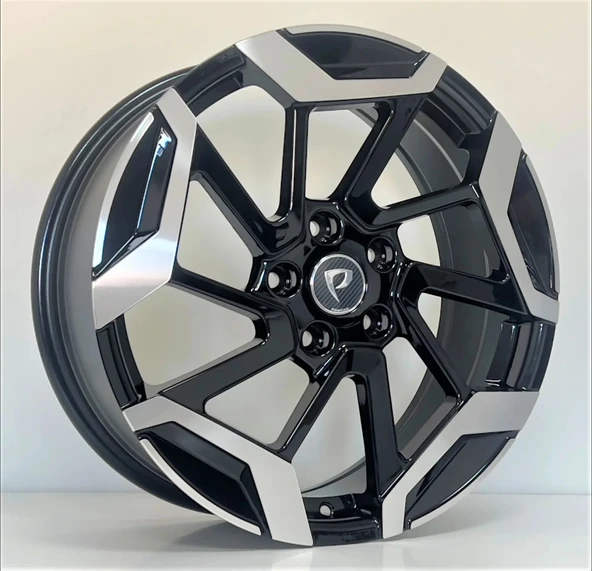 7.5X18 BK-3S1080 5X114.3 ET50 67.1 BLACK MACHINED XL ürün görseli 1